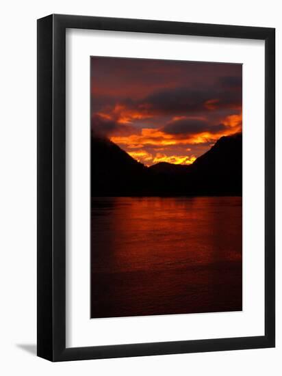 Alaskan Sunset-Charles Glover-Framed Giclee Print