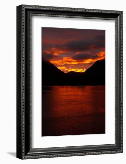 Alaskan Sunset-Charles Glover-Framed Giclee Print