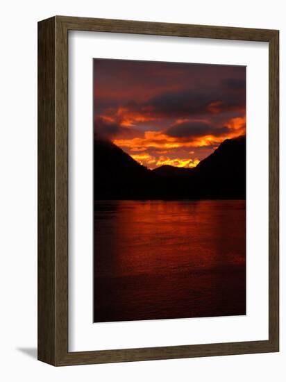 Alaskan Sunset-Charles Glover-Framed Giclee Print