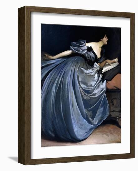 Alathea, 1895-John White Alexander-Framed Giclee Print