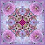 An Energetic Symmetric Onament from Flower Photographs-Alaya Gadeh-Photographic Print