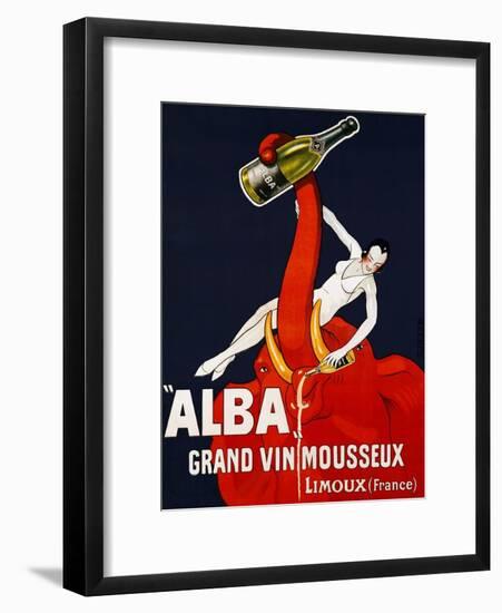 Alba Grand Vin Mousseux, ca. 1928-Andre-Framed Art Print