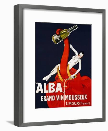 Alba Grand Vin Mousseux, ca. 1928-Andre-Framed Art Print