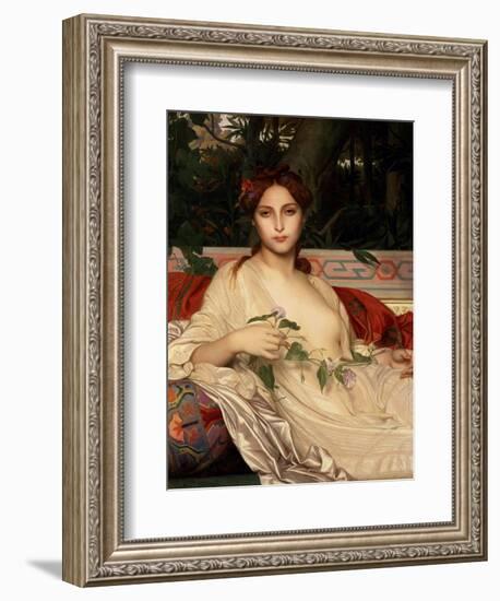 Alba? the Eastern Woman, 1848-Alexandre Cabanel-Framed Giclee Print