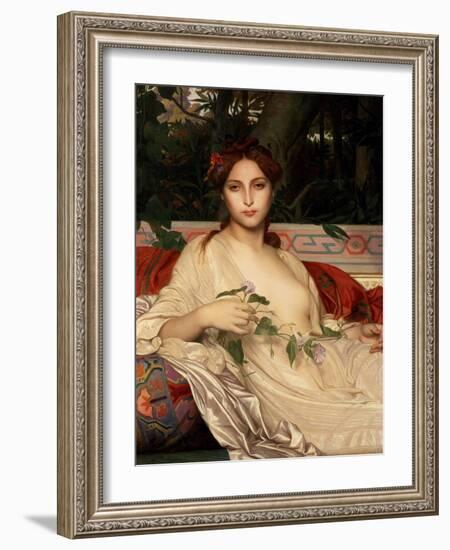 Alba? the Eastern Woman, 1848-Alexandre Cabanel-Framed Giclee Print