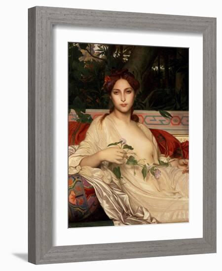 Alba? the Eastern Woman, 1848-Alexandre Cabanel-Framed Giclee Print