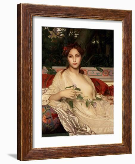 Alba? the Eastern Woman, 1848-Alexandre Cabanel-Framed Giclee Print