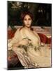 Alba? the Eastern Woman, 1848-Alexandre Cabanel-Mounted Giclee Print