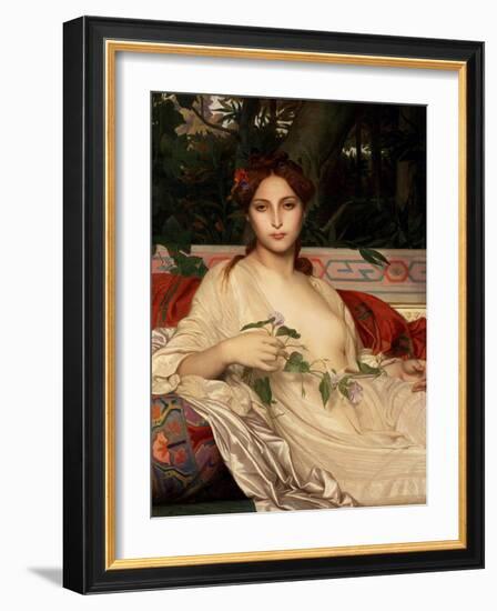 Alba? the Eastern Woman, 1848-Alexandre Cabanel-Framed Giclee Print