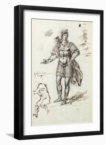 Albanactus, Preliminary Sketch-Inigo Jones-Framed Giclee Print
