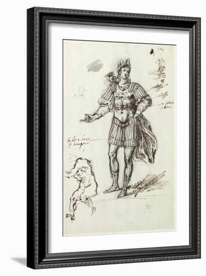 Albanactus, Preliminary Sketch-Inigo Jones-Framed Giclee Print