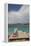 Albania, Albanian Riviera, Ksamil, Town Beachfront-Walter Bibikow-Framed Premier Image Canvas