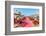 Albanian Beach Bar-Richard Silver-Framed Photographic Print