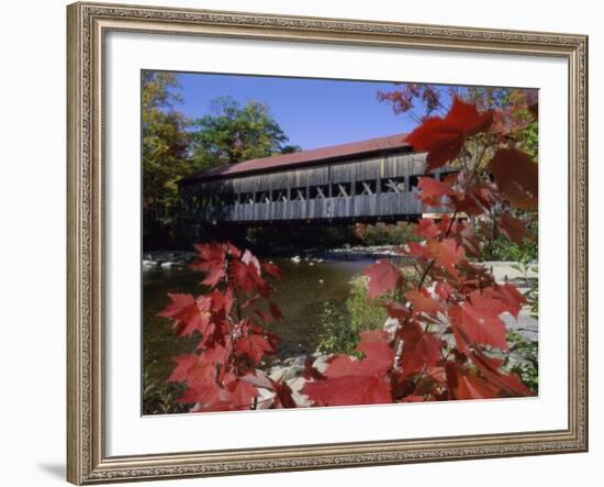 Albany Bridge Albany New Hampshire USA-null-Framed Photographic Print