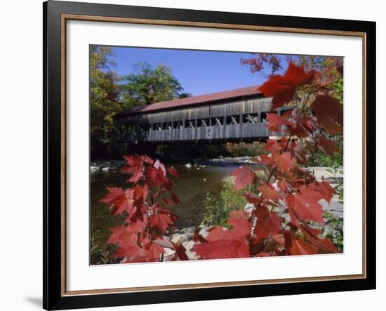 Albany Bridge Albany New Hampshire USA-null-Framed Photographic Print