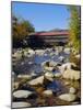 Albany Covered Bridge, Swift River, Kangamagus Highway, New Hampshire, USA-Fraser Hall-Mounted Photographic Print