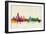 Albany New York Skyline-Michael Tompsett-Framed Art Print