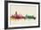 Albany New York Skyline-Michael Tompsett-Framed Art Print