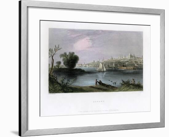 Albany, New York, USA, 1837-C Cousen-Framed Giclee Print