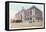 Albany Train Station-null-Framed Stretched Canvas