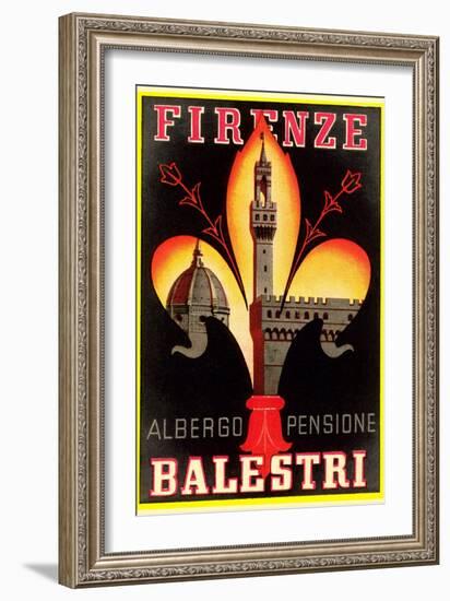 Albergo Pensione Balestri, Firenze-null-Framed Art Print