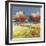 Alberi nel prato-Luigi Florio-Framed Art Print