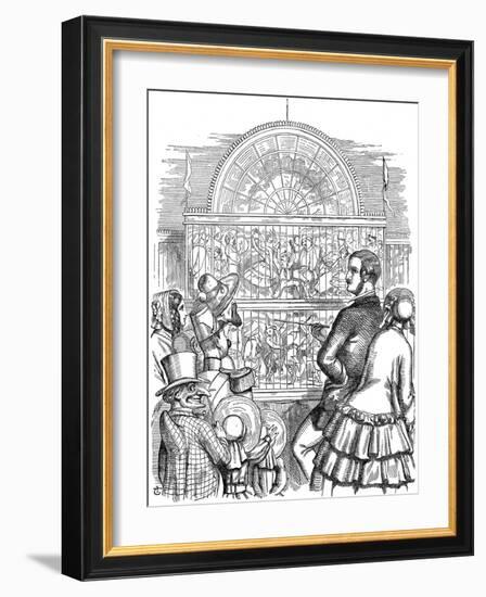 Albert (1819-186), Prince Consort of Queen Victoria, at the Great Exhibition, 1851-John Tenniel-Framed Giclee Print