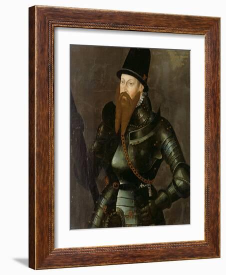 Albert Alcibiades, Margrave of Brandenburg-Kulmbach, 1557-null-Framed Giclee Print