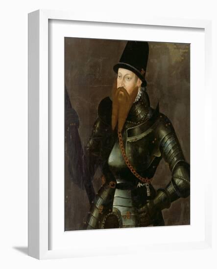 Albert Alcibiades, Margrave of Brandenburg-Kulmbach, 1557-null-Framed Giclee Print