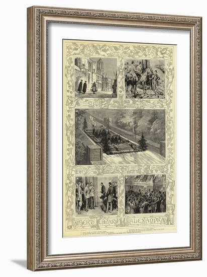 Albert and Alexandra-null-Framed Giclee Print