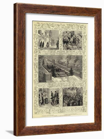 Albert and Alexandra-null-Framed Giclee Print