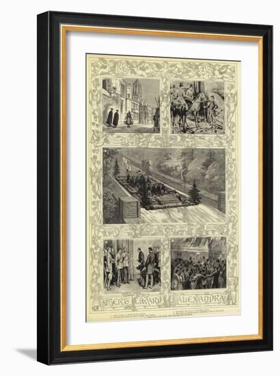 Albert and Alexandra-null-Framed Giclee Print