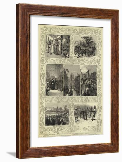 Albert and Alexandra-null-Framed Giclee Print