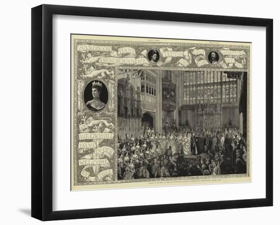 Albert and Alexandra-null-Framed Giclee Print