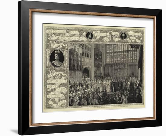 Albert and Alexandra-null-Framed Giclee Print