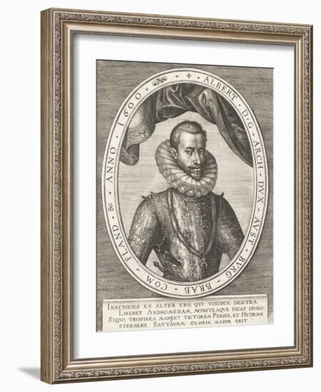 Albert, archiduc d'Autriche-Hieronymus Wierix-Framed Giclee Print