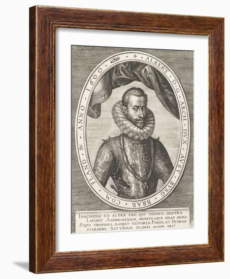 Albert, archiduc d'Autriche-Hieronymus Wierix-Framed Giclee Print