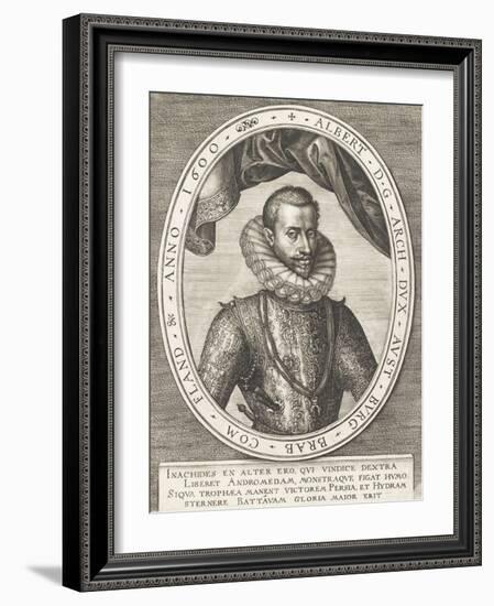 Albert, archiduc d'Autriche-Hieronymus Wierix-Framed Giclee Print