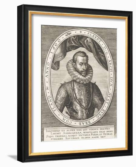 Albert, archiduc d'Autriche-Hieronymus Wierix-Framed Giclee Print