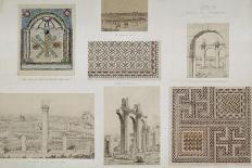 Ruines de Théveste (Tebessa, Algérie) : monastère. Vue perspective des écur-Albert Ballu-Mounted Giclee Print