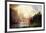 Albert Bierstadt Between the Sierra Nevada Mountains-Albert Bierstadt-Framed Premium Giclee Print