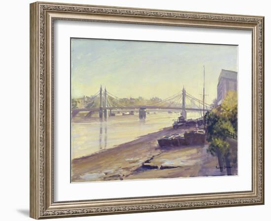 Albert Bridge-Julian Barrow-Framed Giclee Print