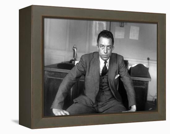 Albert Camus-null-Framed Stretched Canvas