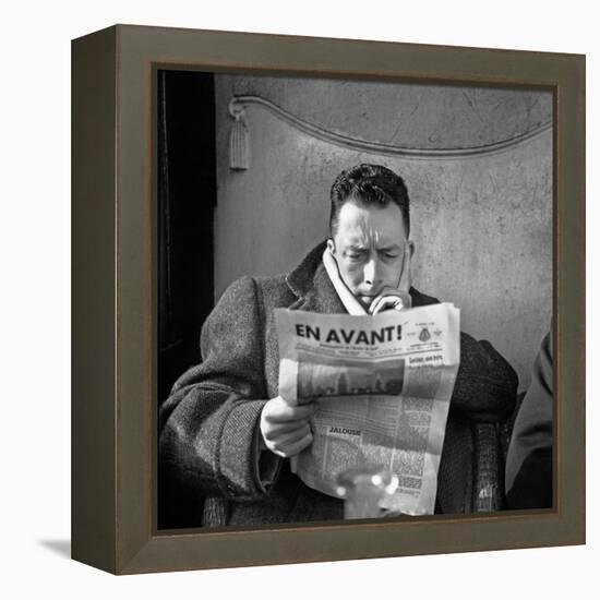 Albert Camus-null-Framed Stretched Canvas