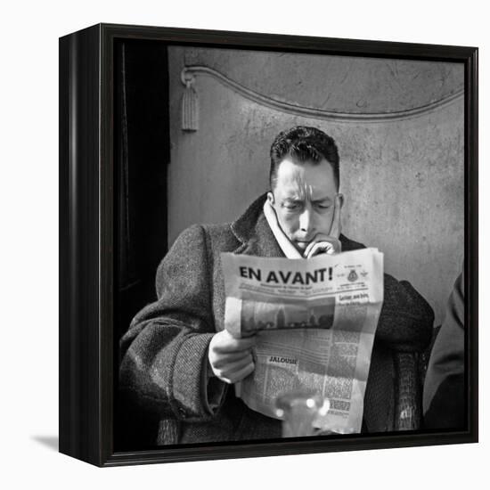 Albert Camus-null-Framed Stretched Canvas