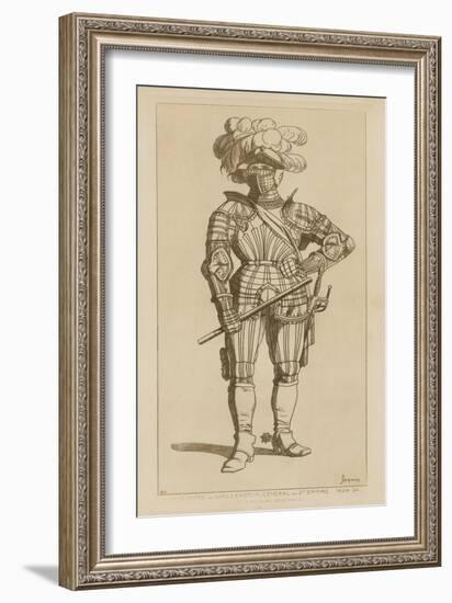 Albert, Count of Wallenstein and General of the Holy Empire, 1629-34-Raphael Jacquemin-Framed Giclee Print