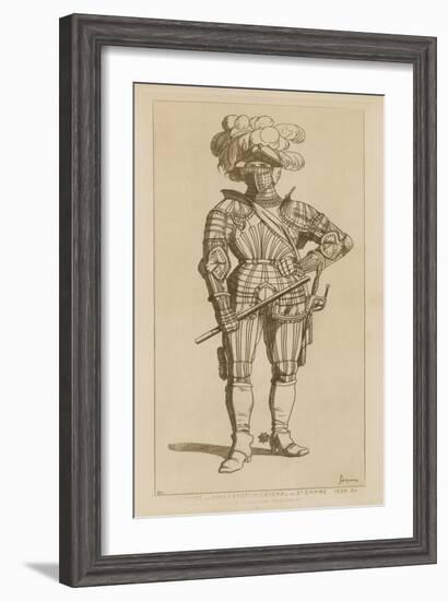 Albert, Count of Wallenstein and General of the Holy Empire, 1629-34-Raphael Jacquemin-Framed Giclee Print