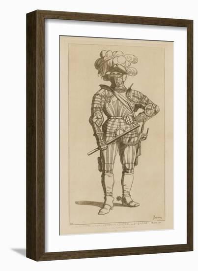 Albert, Count of Wallenstein and General of the Holy Empire, 1629-34-Raphael Jacquemin-Framed Giclee Print