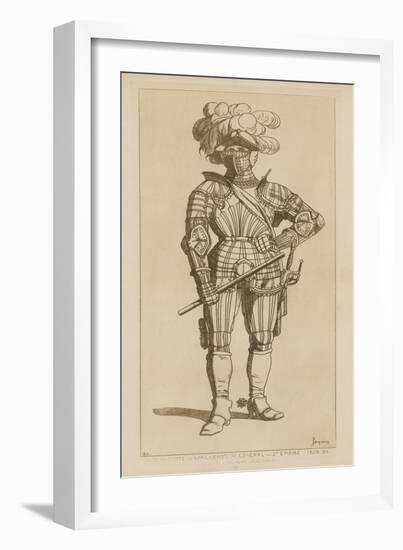 Albert, Count of Wallenstein and General of the Holy Empire, 1629-34-Raphael Jacquemin-Framed Giclee Print