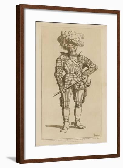 Albert, Count of Wallenstein and General of the Holy Empire, 1629-34-Raphael Jacquemin-Framed Giclee Print